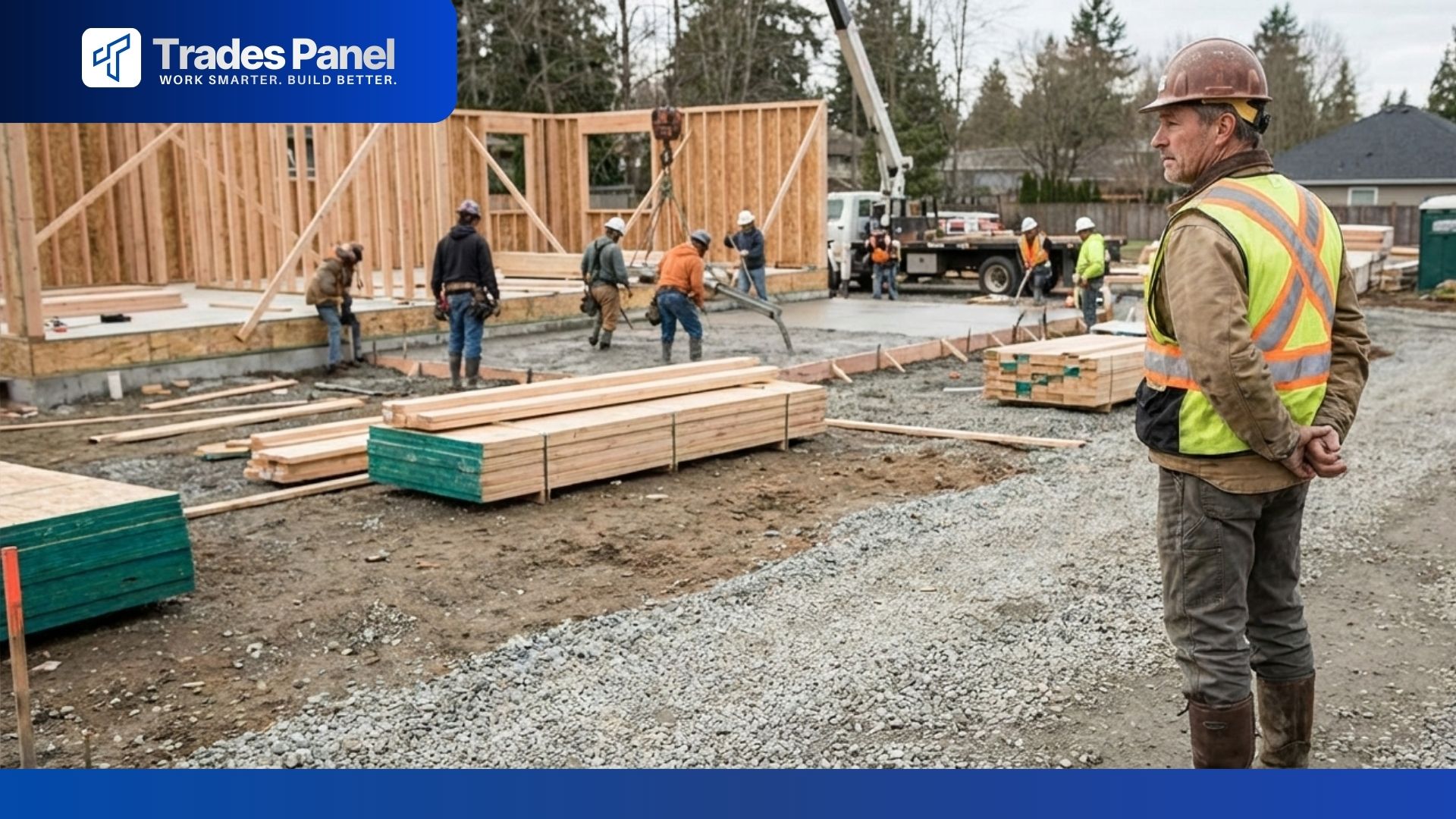 Construction business owner maintaining operational control without micromanaging a job site