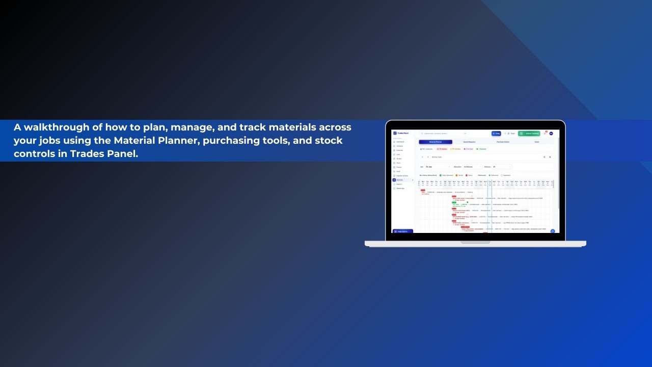 Understanding the Materials Section